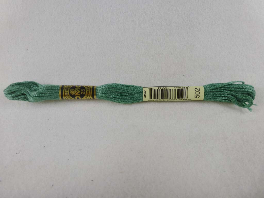 DMC Floss 502 Blue Green by DMC From Beehive Needle Arts