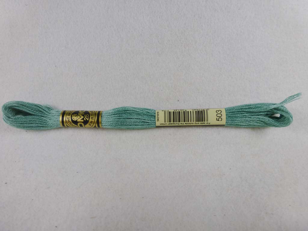 DMC Floss 503 Medium Blue Green by DMC From Beehive Needle Arts