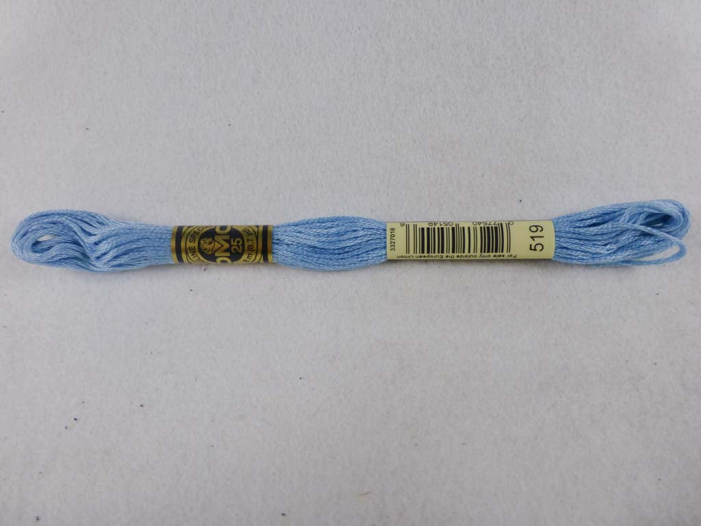 DMC Floss 519 Sky Blue by DMC From Beehive Needle Arts