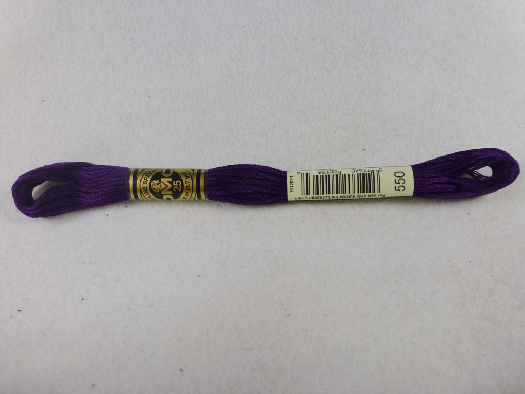 DMC Floss 550 Very Dark Violet by DMC From Beehive Needle Arts