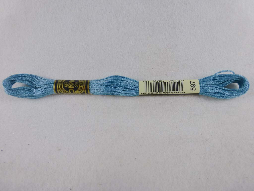 DMC Floss 597 Turquoise by DMC From Beehive Needle Arts