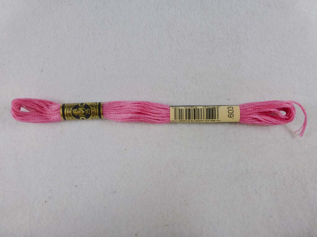 DMC Floss 603 Cranberry by DMC From Beehive Needle Arts