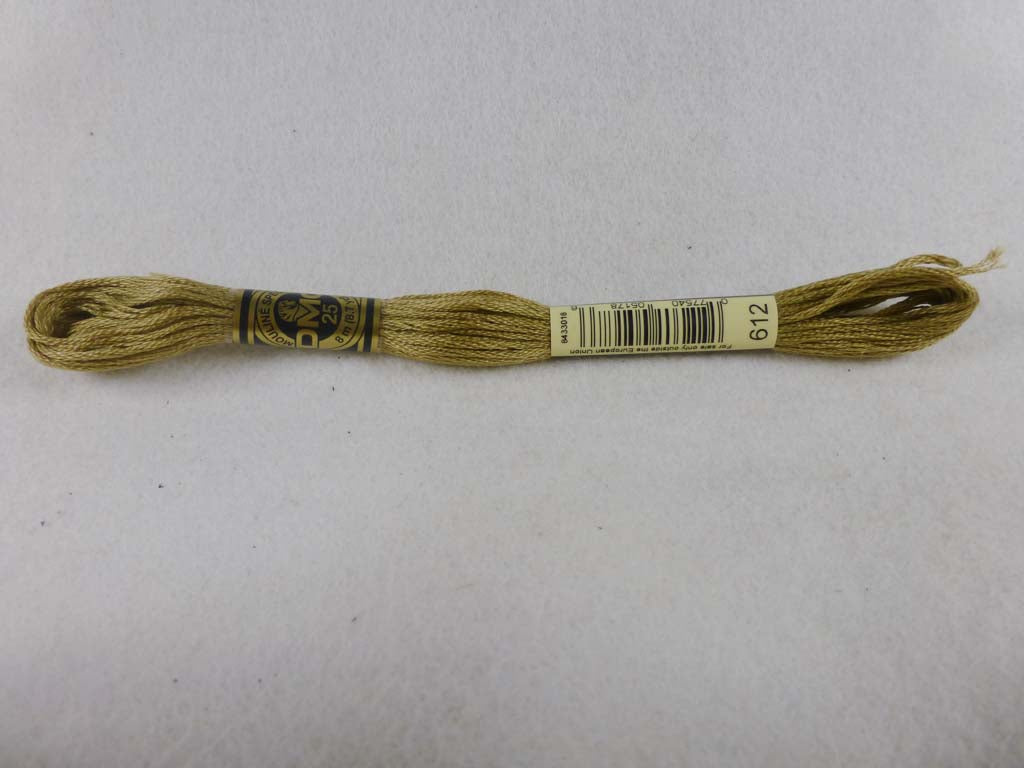 DMC Floss 612 Light Drab Brown by DMC From Beehive Needle Arts