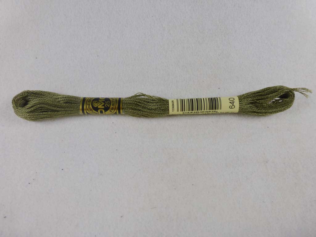 DMC Floss 640 Very Dark Beige Gray by DMC From Beehive Needle Arts
