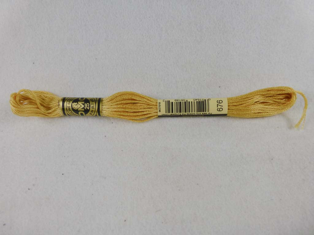 DMC Floss 676 Light Old Gold by DMC From Beehive Needle Arts