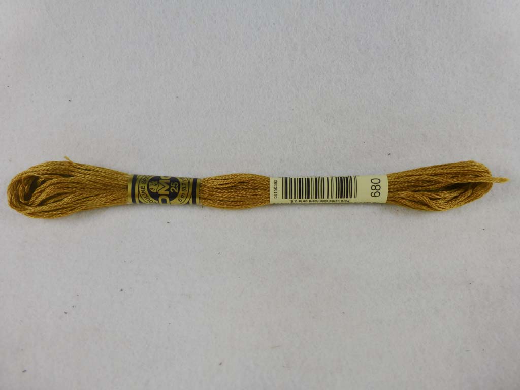 DMC Floss 680 Dark Old Gold by DMC From Beehive Needle Arts