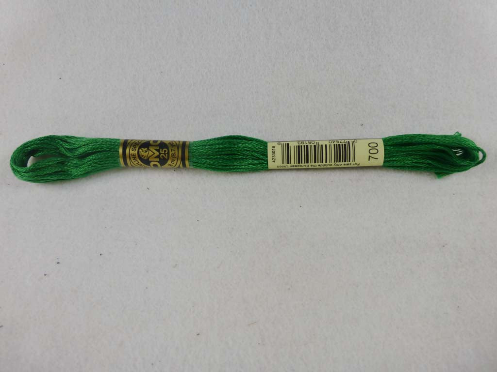DMC Floss 700 Bright Green by DMC From Beehive Needle Arts