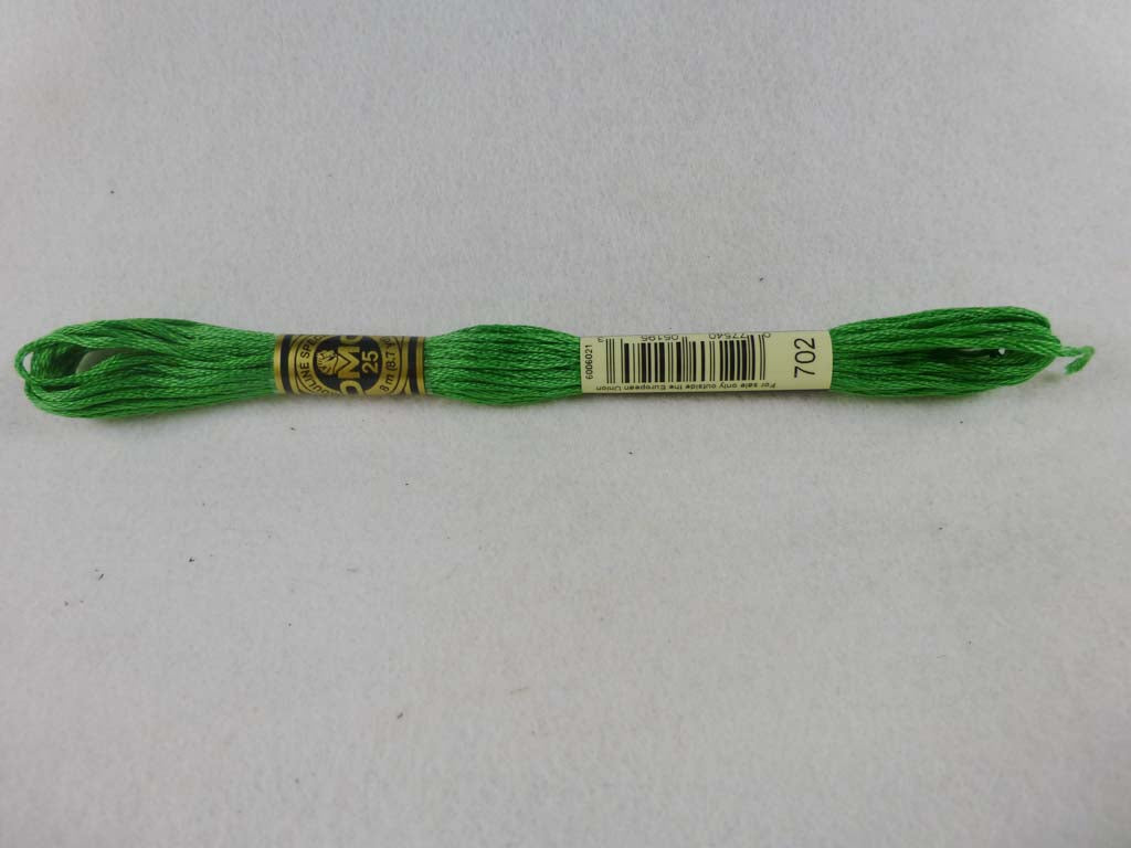 DMC Floss 702 Kelly Green by DMC From Beehive Needle Arts