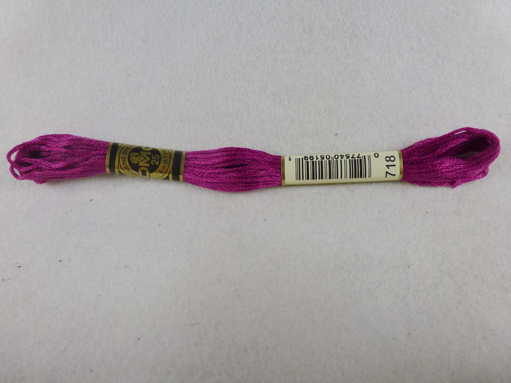 DMC Floss 718 Plum by DMC From Beehive Needle Arts