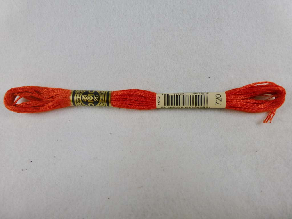 DMC Floss 720 Dark Orange Spice by DMC From Beehive Needle Arts