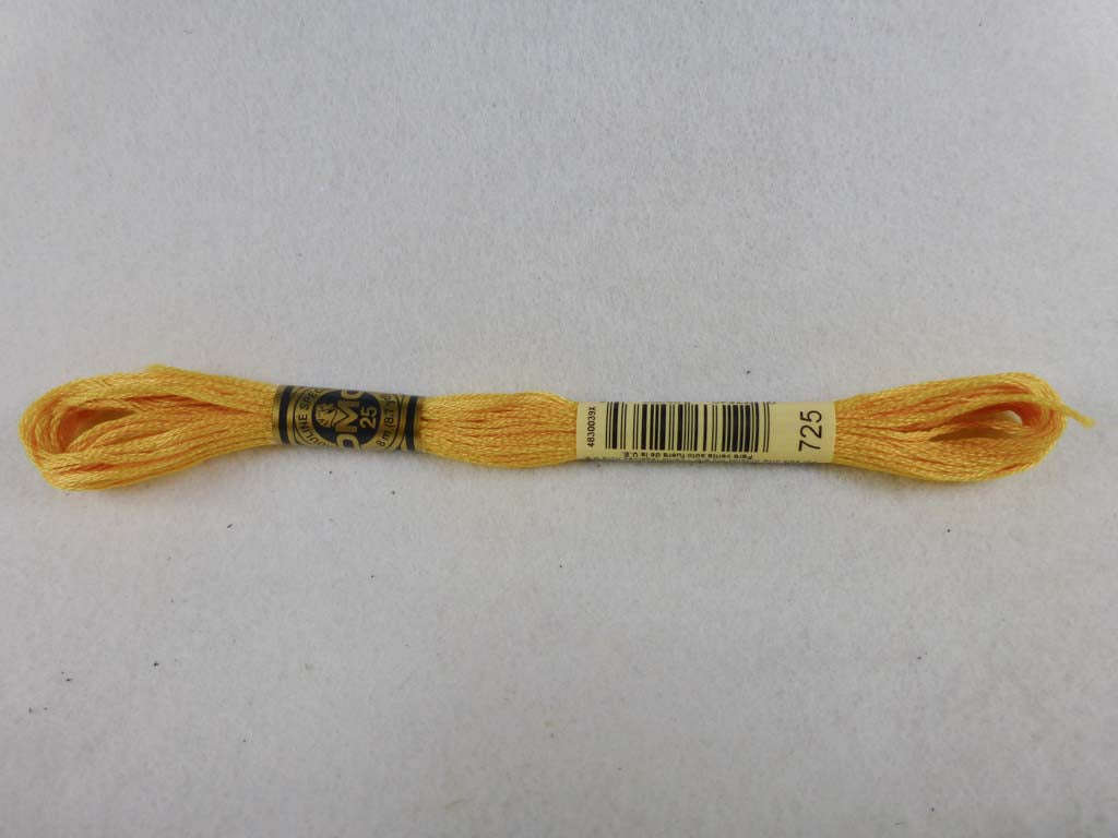 DMC Floss 725 Medium Light Topaz by DMC From Beehive Needle Arts