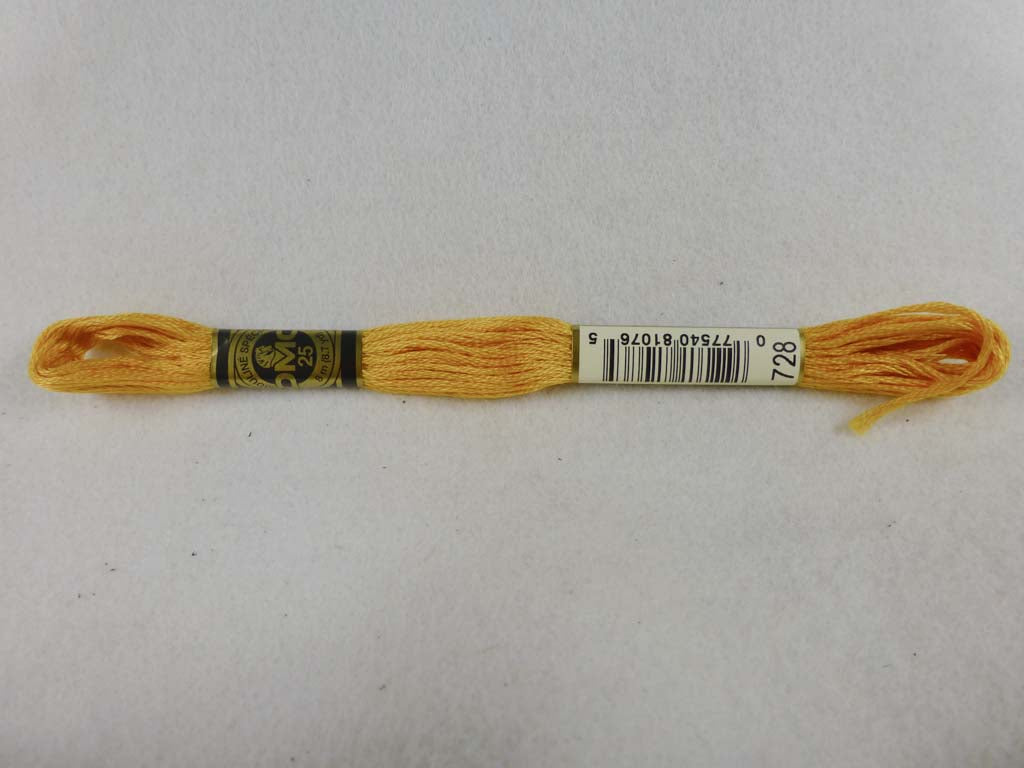 DMC Floss 728 Topaz by DMC From Beehive Needle Arts