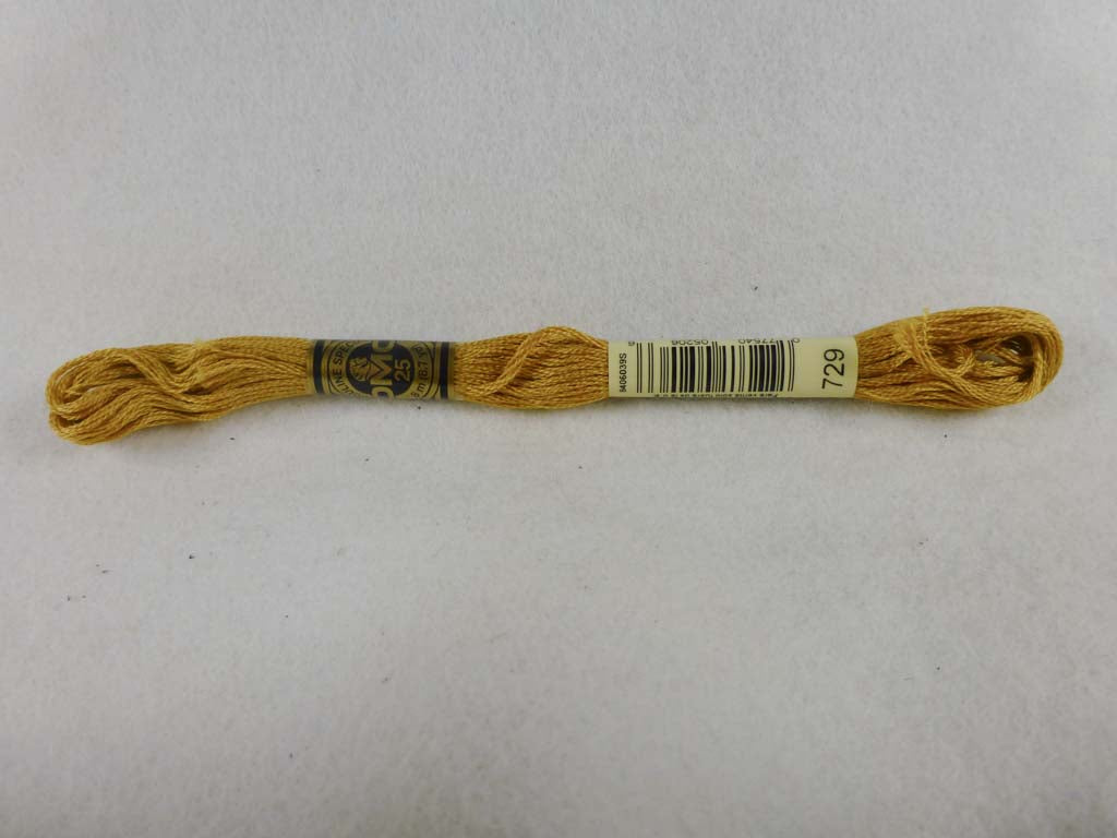 DMC Floss 729 Medium Old Gold by DMC From Beehive Needle Arts