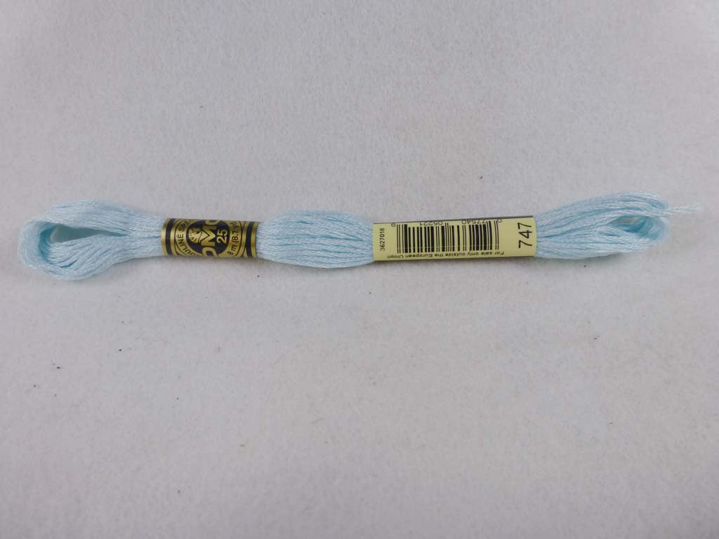DMC Floss 747 Very Light Sky Blue by DMC From Beehive Needle Arts