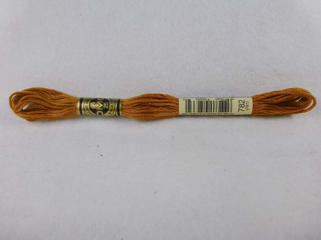 DMC Floss 782 Dark Topaz by DMC From Beehive Needle Arts