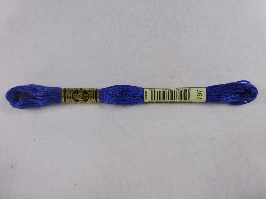 DMC Floss 797 Royal Blue by DMC From Beehive Needle Arts