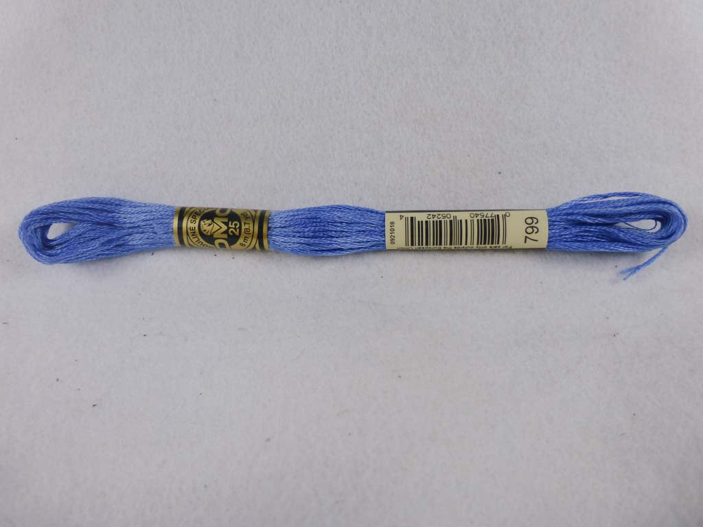 DMC Floss 799 Medium Delft Blue by DMC From Beehive Needle Arts