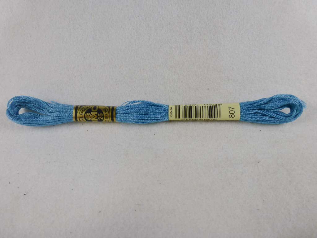 DMC Floss 807 Peacock Blue by DMC From Beehive Needle Arts
