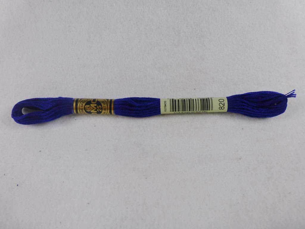 DMC Floss 820 Very Dark Royal Blue by DMC From Beehive Needle Arts