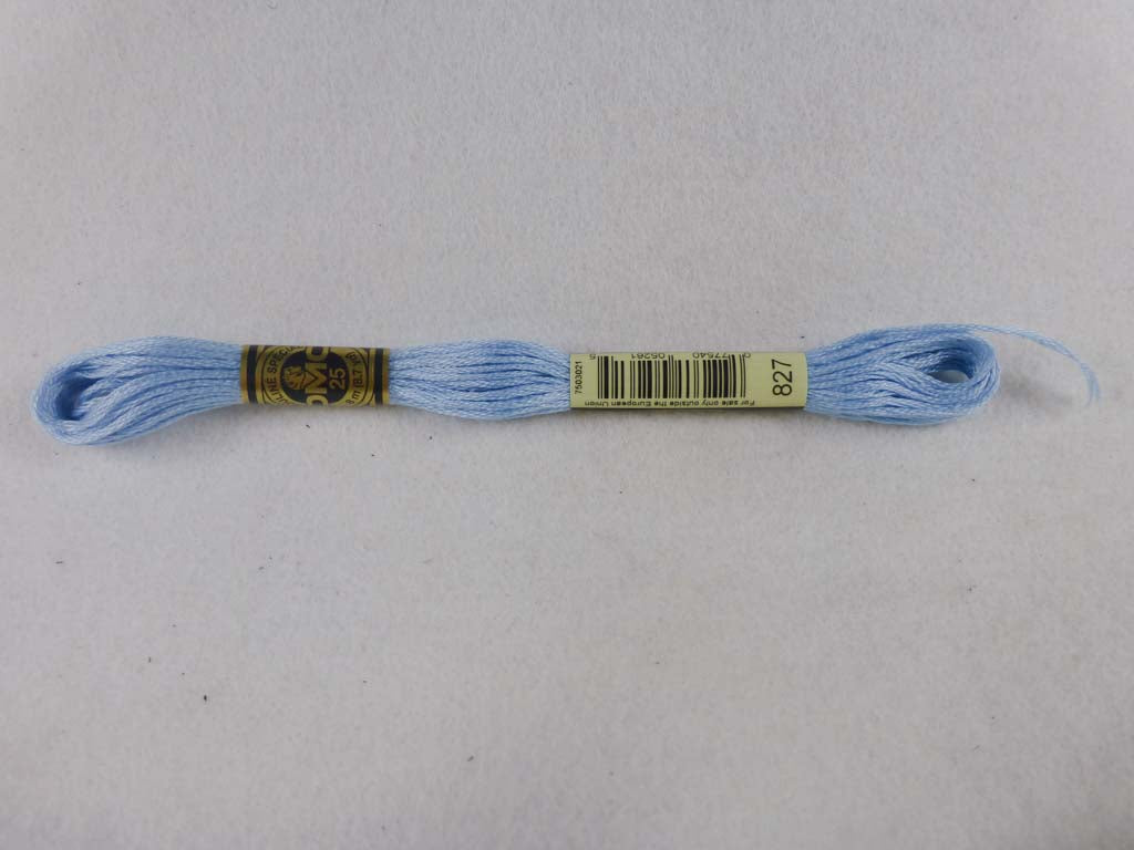 DMC Floss 827 Very Light Blue by DMC From Beehive Needle Arts