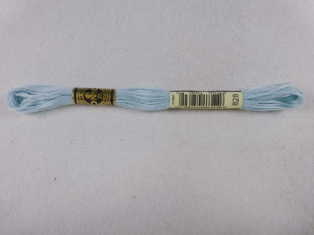 DMC Floss 828 Ultra Very Very Light Blue by DMC From Beehive Needle Arts