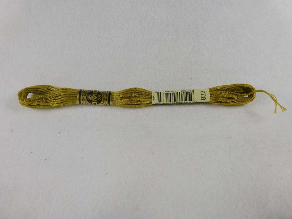 DMC Floss 832 Golden Olive by DMC From Beehive Needle Arts