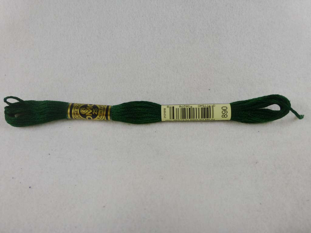 DMC Floss 890 Ultra Dark Pistachio Green by DMC From Beehive Needle Arts