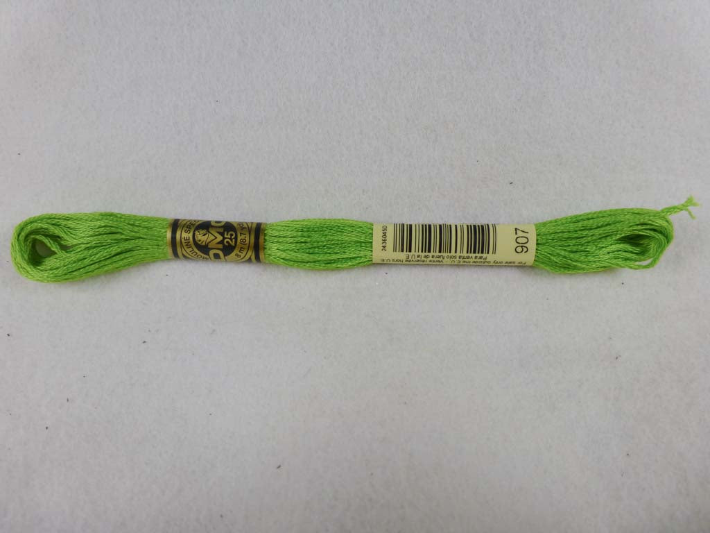 DMC Floss 907 Light Parrot Green by DMC From Beehive Needle Arts