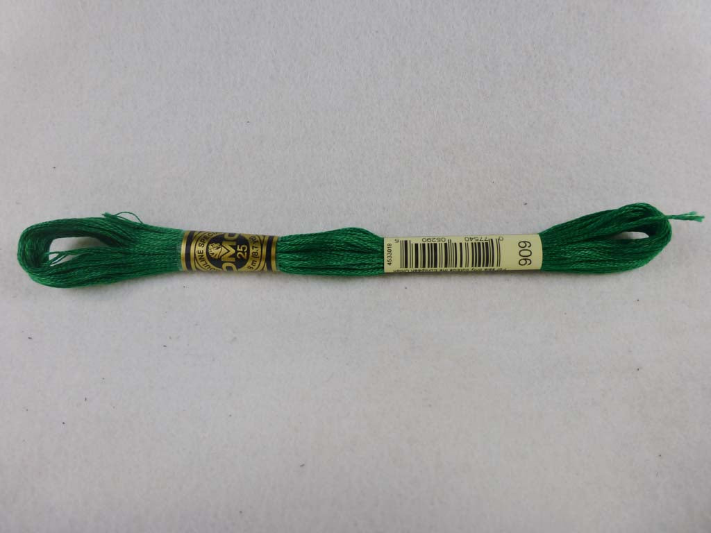 DMC Floss 909 Very Dark Emerald Green by DMC From Beehive Needle Arts