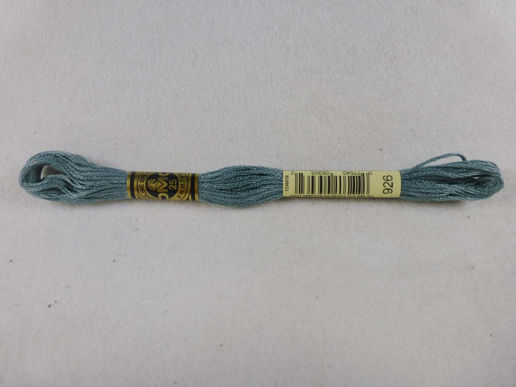 DMC Floss 926 Medium Gray Green by DMC From Beehive Needle Arts