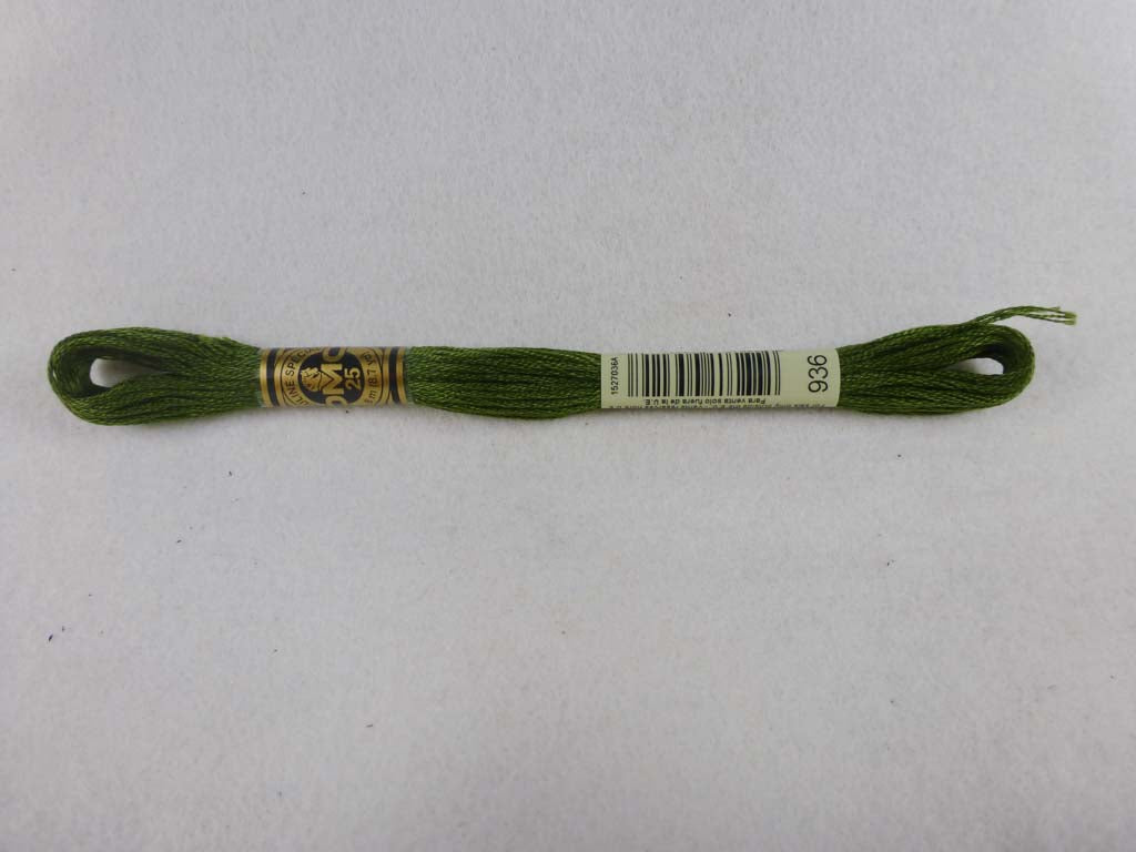 DMC Floss 936 Very Dark Avocado Green by DMC From Beehive Needle Arts