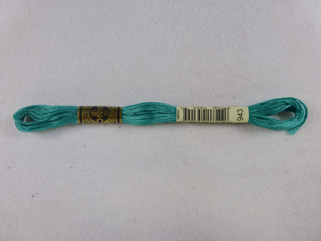 DMC Floss 943 Medium Aquamarine by DMC From Beehive Needle Arts