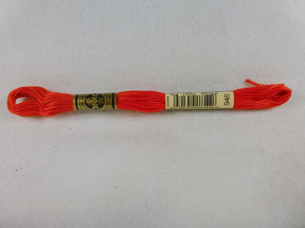 DMC Floss 946 Medium Burnt Orange by DMC From Beehive Needle Arts