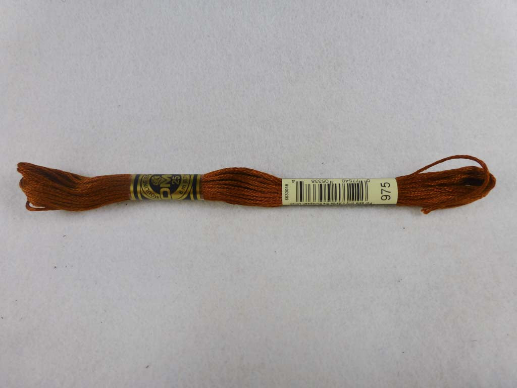 DMC Floss 975 Dark Golden Brown by DMC From Beehive Needle Arts