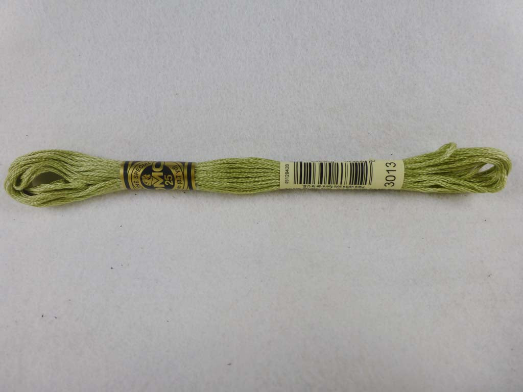 DMC Floss 3013 Light Khaki Green by DMC From Beehive Needle Arts