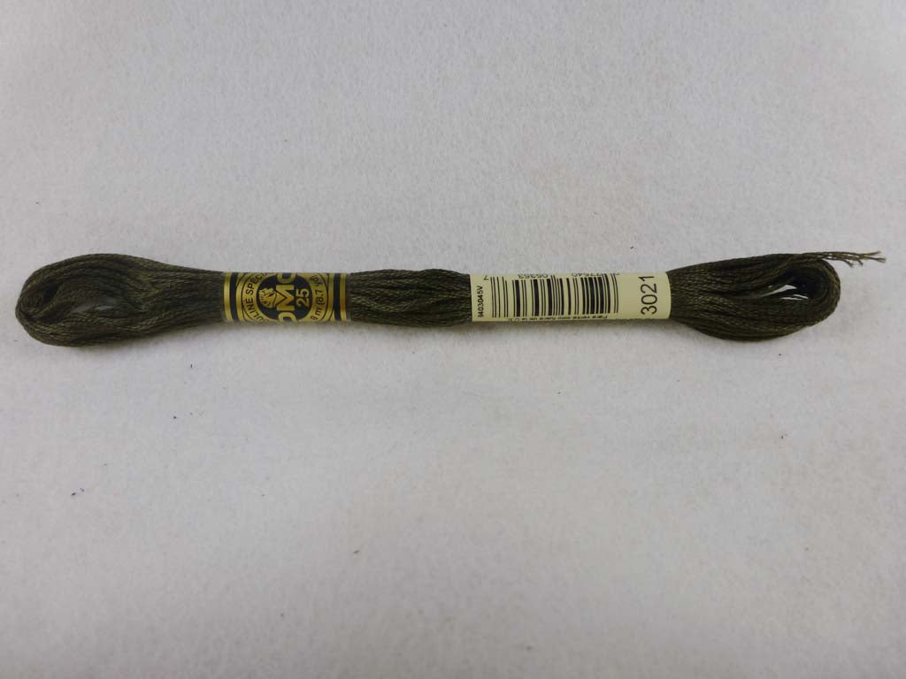 DMC Floss 3021 Very Dark Brown Gray by DMC From Beehive Needle Arts