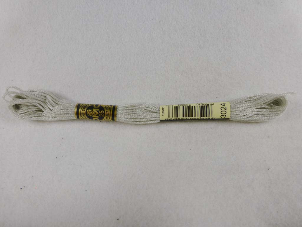 DMC Floss 3024 Very Light Brown Gray by DMC From Beehive Needle Arts