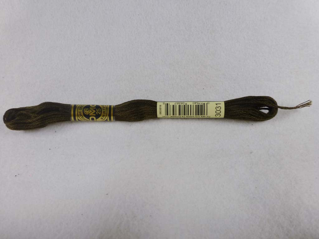 DMC Floss 3031 Very Dark Mocha Brown by DMC From Beehive Needle Arts