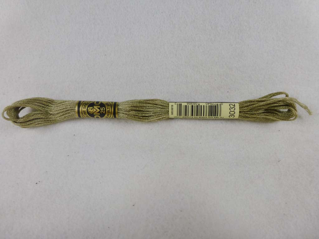 DMC Floss 3032 Medium Mocha Brown by DMC From Beehive Needle Arts