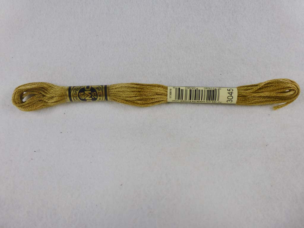 DMC Floss 3045 Dark Yellow Beige by DMC From Beehive Needle Arts