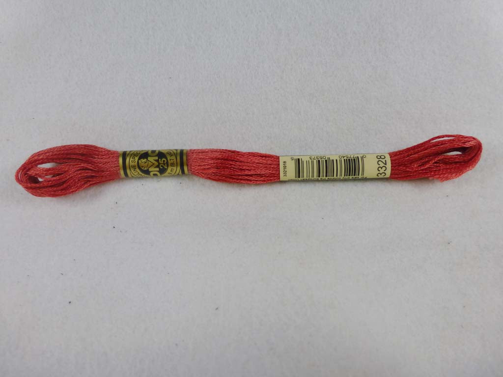 DMC Floss 3328 Dark Salmon by DMC From Beehive Needle Arts