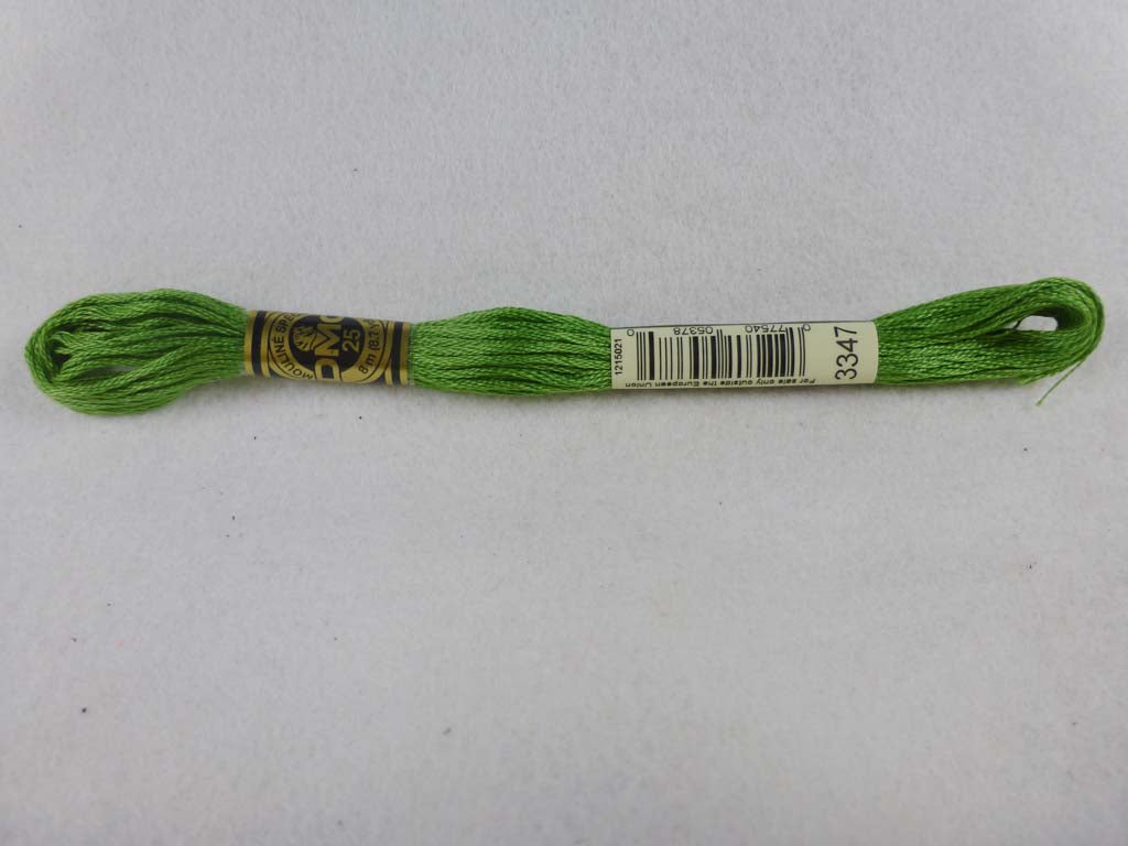 DMC Floss 3347 Medium Yellow Green by DMC From Beehive Needle Arts