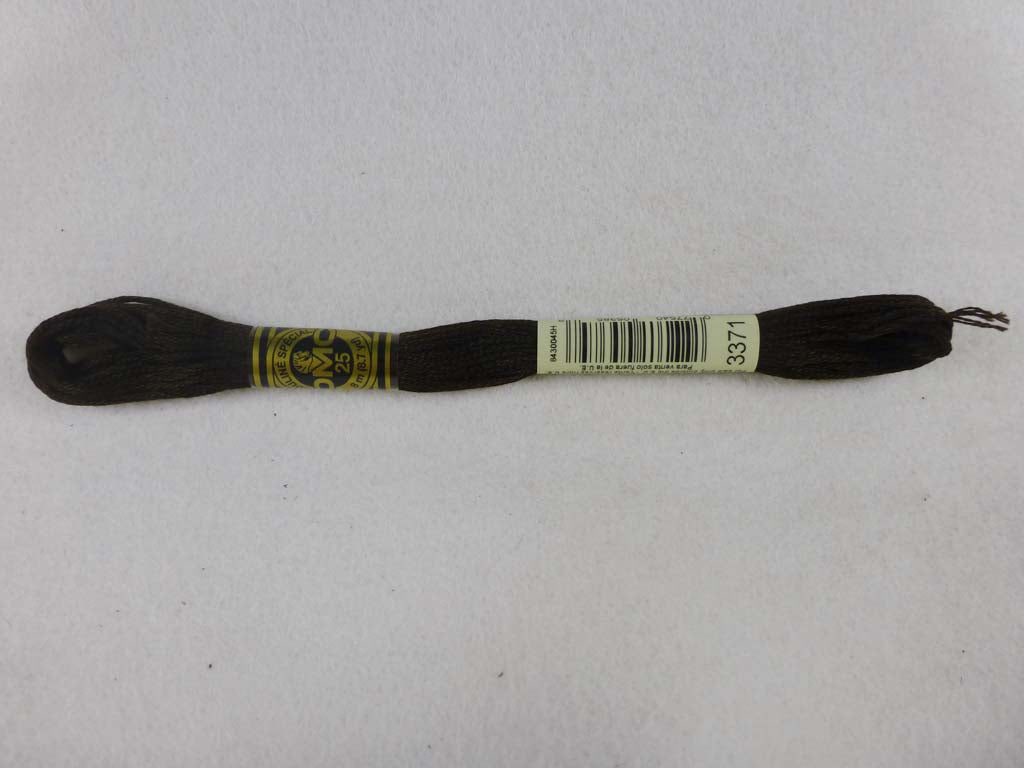 DMC Floss 3371 Black Brown by DMC From Beehive Needle Arts