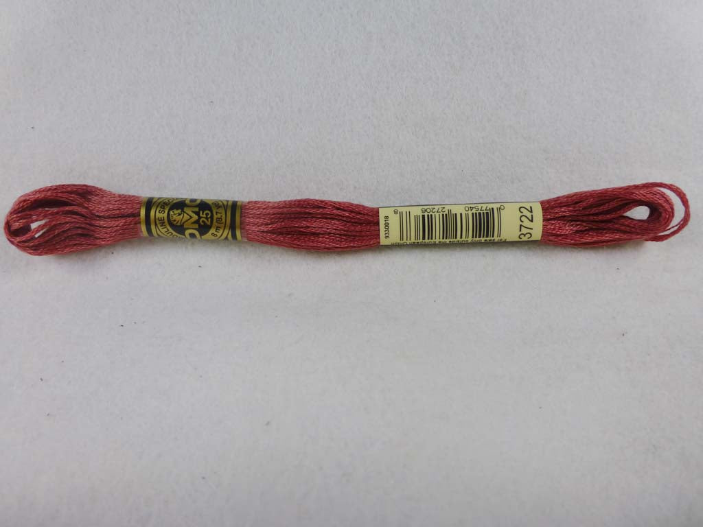 DMC Floss 3722 Medium Shell Pink by DMC From Beehive Needle Arts