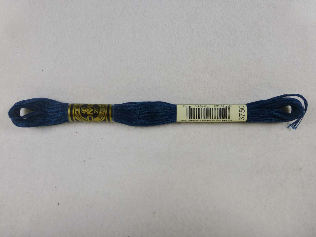 DMC Floss 3750 Very Dark Antique Blue by DMC From Beehive Needle Arts