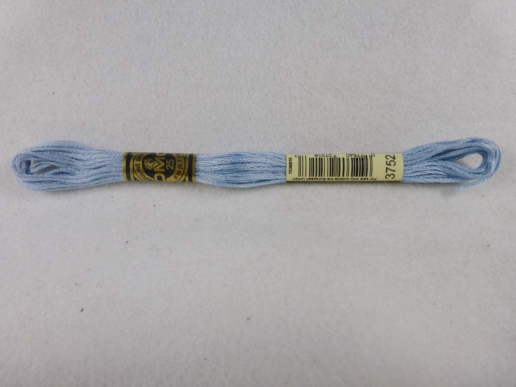 DMC Floss 3752 Very Light Antique Blue by DMC From Beehive Needle Arts
