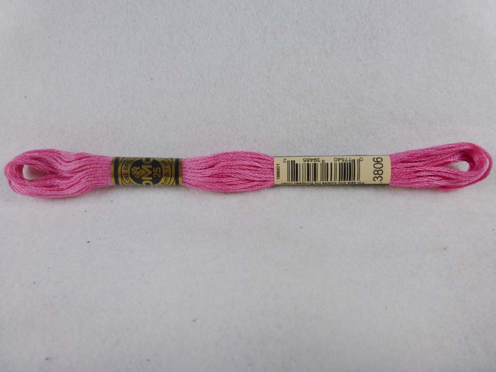 DMC Floss 3806 Light Cyclamen Pink by DMC From Beehive Needle Arts