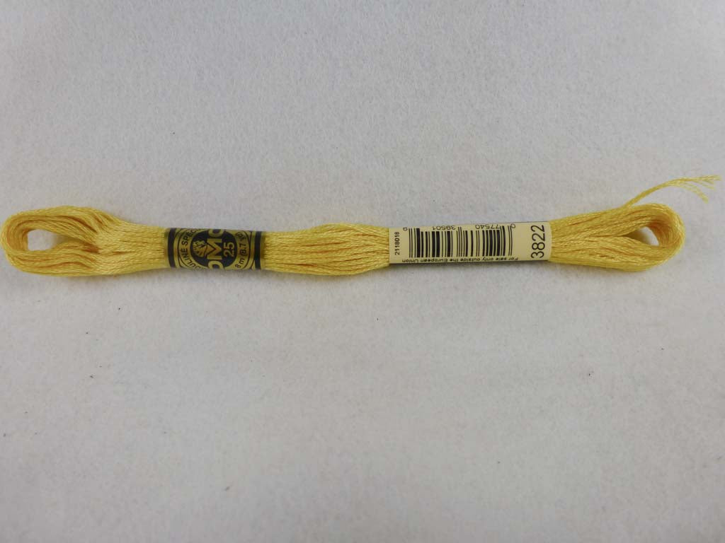 DMC Floss 3822 Light Straw by DMC From Beehive Needle Arts