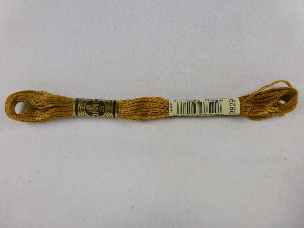 DMC Floss 3829 Very Dark Old Gold by DMC From Beehive Needle Arts