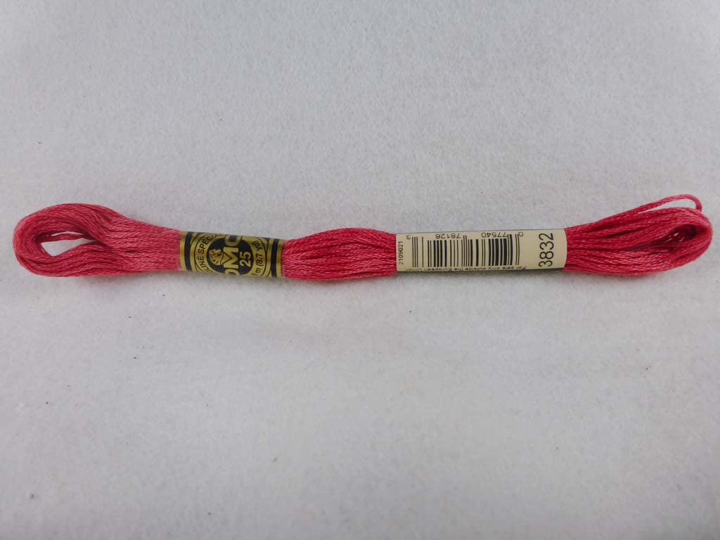 DMC Floss 3832 Medium Raspberry by DMC From Beehive Needle Arts